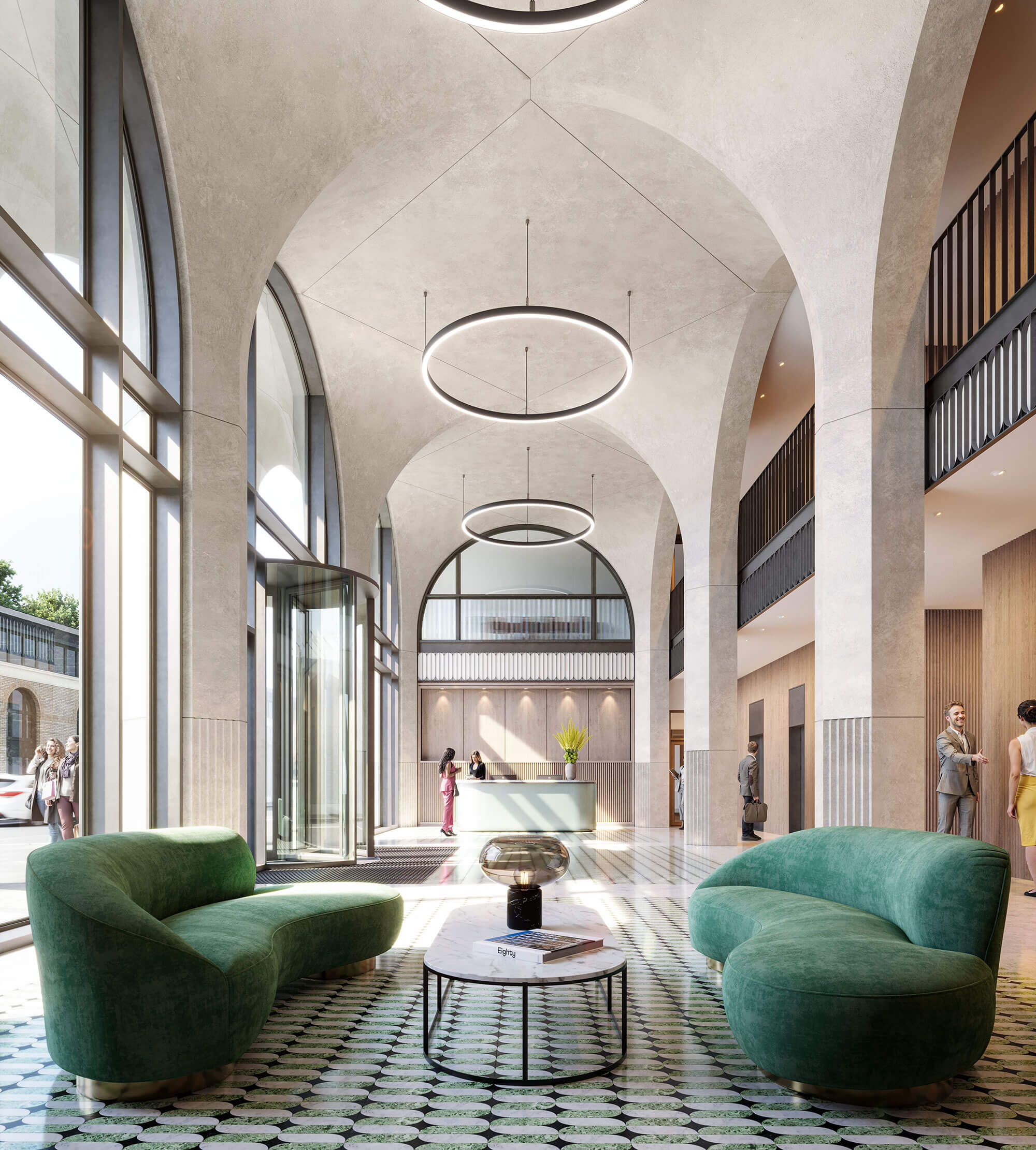 80 Pelham building interior